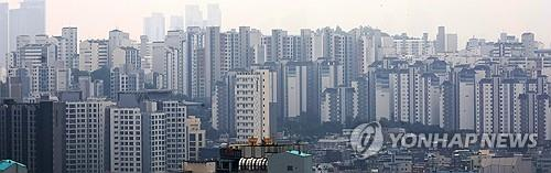 12341234 서울시 아파트. [연합뉴스]