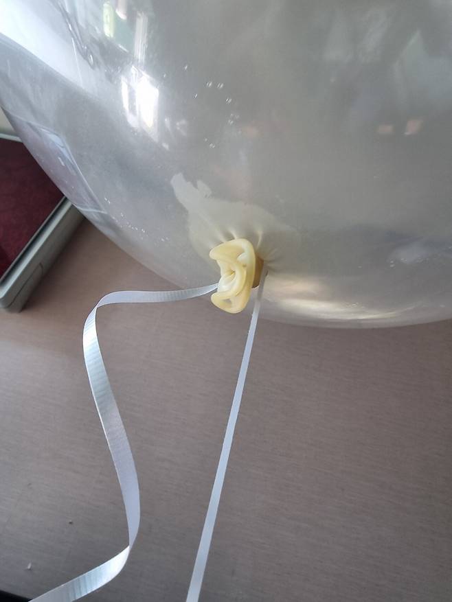 20250112_124902.jpg [투명색상] 셈퍼텍스 3피트 크리스탈 클리어 대형 고무풍선