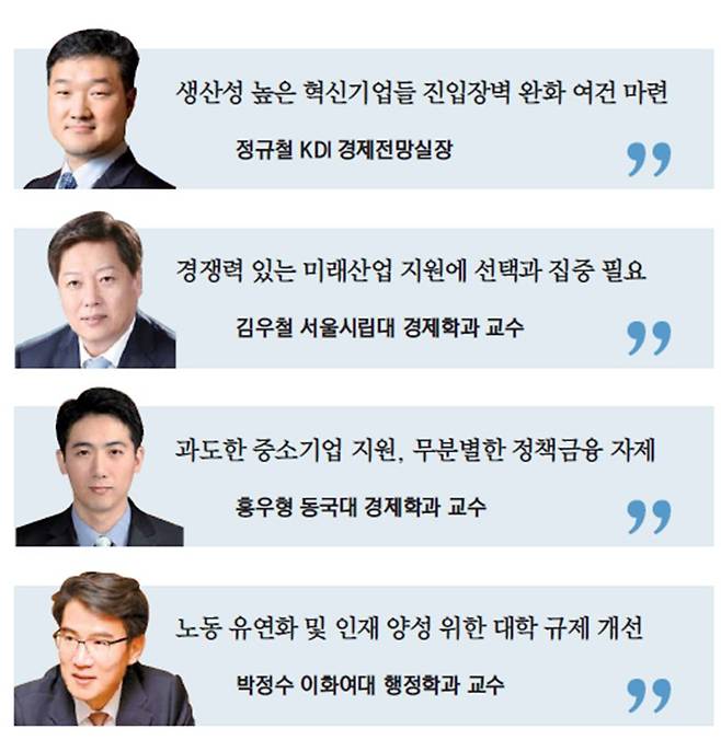 "잠재성장률 3% 목표… 혁신기업 육성·규제개혁 통해