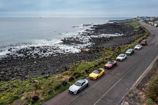 메르세데스-벤츠의 최상위 차량과 드림카 라인업을 경험할 수 있었던 미디어 시승 행사 '2025 드림 라이드 in 제주'. 메르세데스-벤츠 코리아 제공