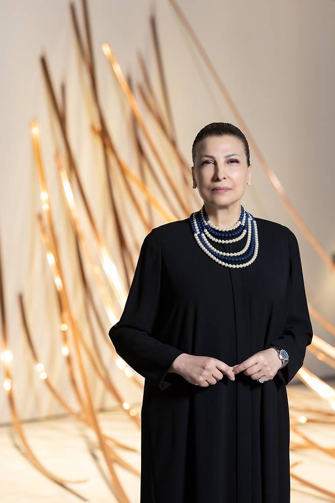 Huda Alkhamis-Kanoo, founder of the Abu Dhabi Music & Arts Foundation and founder and artistic director of the Abu Dhabi Festival  (ADMAF)