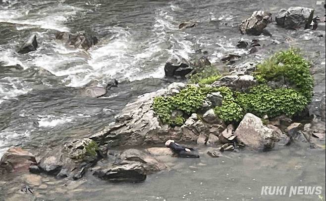 인제 내린천 수난사고 현장(강원특별자치도 소방본부 제공)
