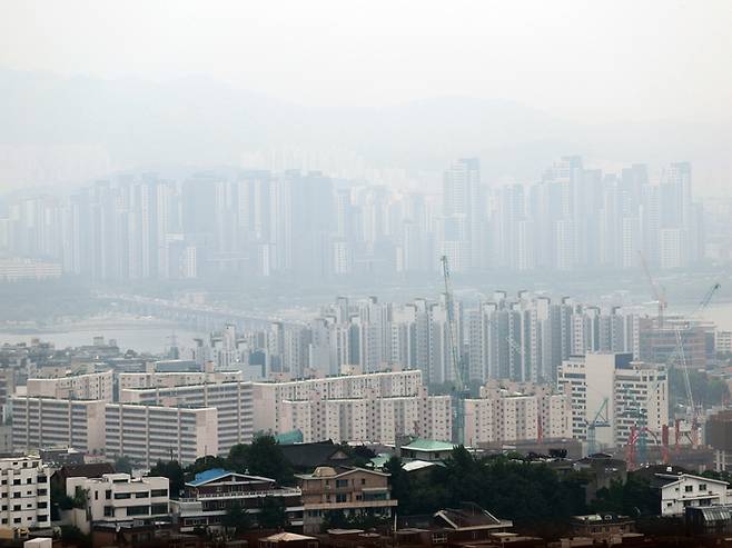 서울 시내 아파트의 모습. [사진 = 뉴스1]