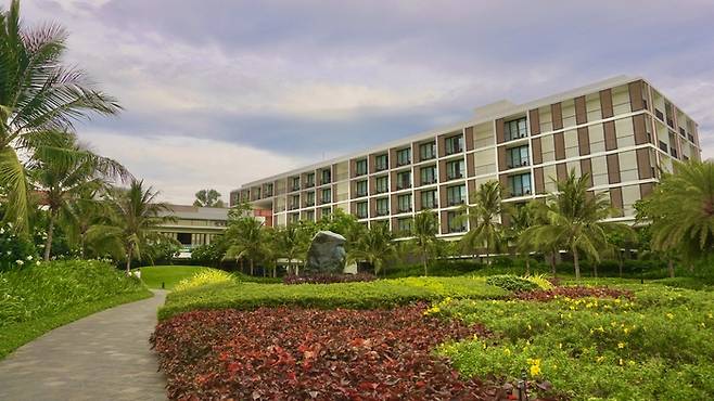 더 웨스틴 리조트 앤 스파 깜라인 전경. [사진 = 최아영 기자]