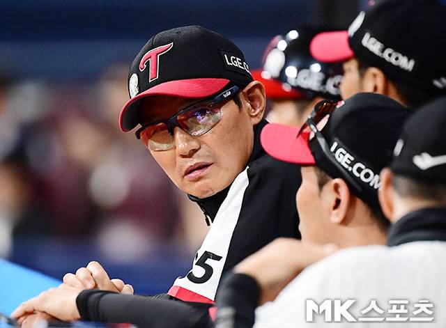 패배에도 희망을 바라본 염경엽 감독. 사진=김영구 기자