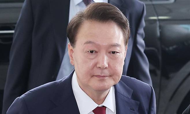 윤석열 전 대통령. 공동취재