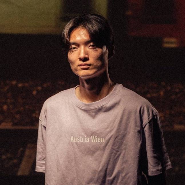 경남FC를 떠나 FK 오스트리아 빈으로 이적한 이강희. /사진=FK오스트리아 빈 공식 사회관계망서비스(SNS)