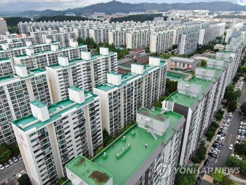 대전시 서구 아파트 단지 모습 [연합뉴스 자료사진]