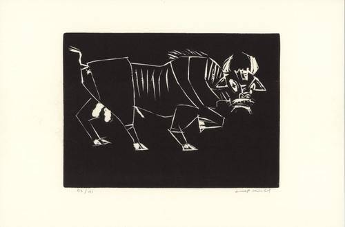 국립현대미술관 미술연구센터가 ‘설악의 화가’ 김종학 관련 자료 1,200여점을 새롭게 수집했다고 30일 밝혔다. 사진은 센터가 신규 수집한 김종학 화백의 판화.