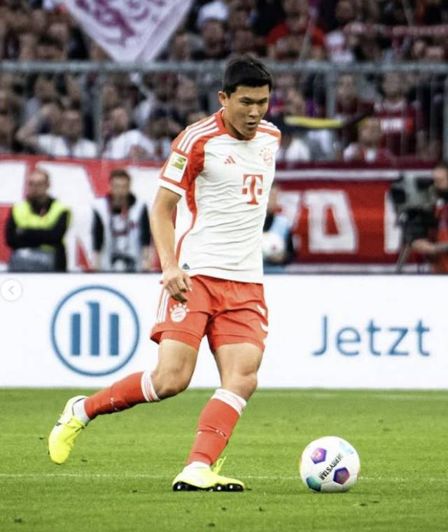 바이에른 뮌헨의 김민재. 뮌헨 SNS 제공