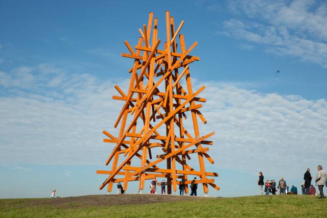 올라프 홀츠압펠 대표 작품 이미지. 〈두 개의 얽힘〉, 2025. 부산비엔날레조직위원회 제공