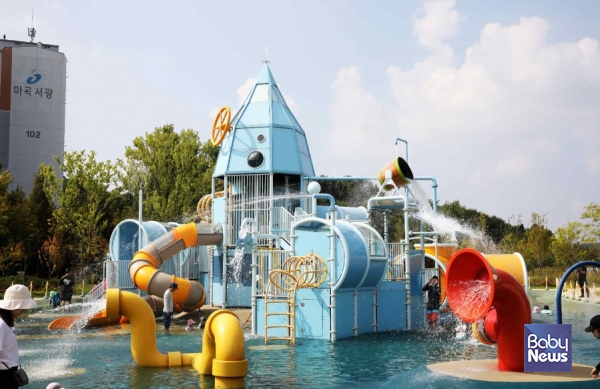 서울물재생체험관 어린이 물놀이터. ⓒ서울시