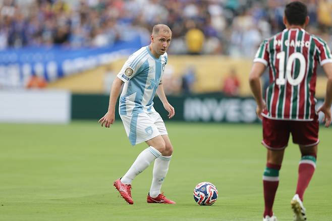 메트라이프 스타디움(뉴저지, 미국)/ 2025 피파 클럽월드컵/ 2차전/ 플루미넨시FC vs 울산HDFC/ 울산 보야니치/ 사진 김정수