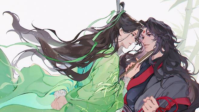 중국의 게이 로맨스는 일본의 '보이즈 러브'(BL) 만화에서 영감을 받았다