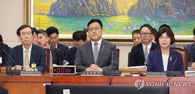 123 김병환(가운데) 금융위원회 위원장. [연합뉴스]