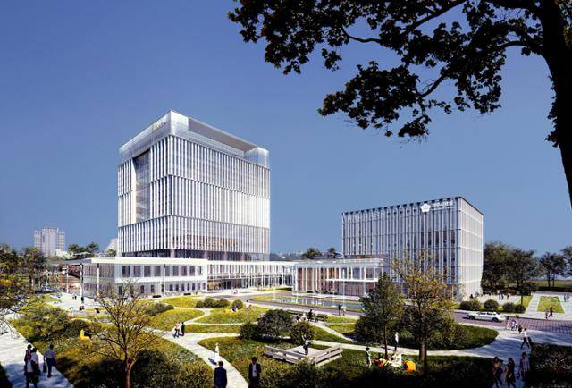 청주시의 숙원인 신청사 건립 사업이 30일 착공식과 함께 본격화했다. 2014년 7월 통합시가 출범한 지 꼭 11년 만이다. 사진은 신청사 조감도. 청주시 제공