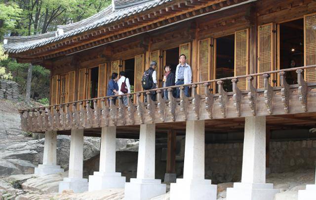 서울 성북구 성락원 내 송석정. 연합뉴스