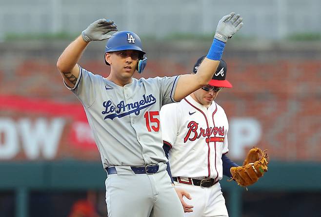LA 다저스를 떠나 샌프란시스코 자이언츠로 향한 오스틴 반스. [AFP=연합뉴스]