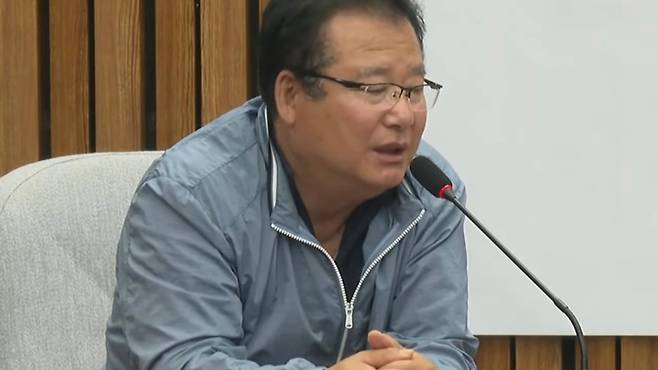 김대희 한국농촌지도자 평창군연합회 회장. (유튜브 캡처)