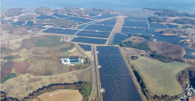 국내 최대 태양광 발전소 태안안면클린에너지(TACE) 전경. /TACE 제공