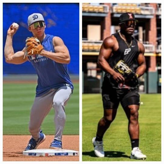 김혜성과 요나단 페라자 [다저 블루 SNS 및 페라자 SNS 캡처]