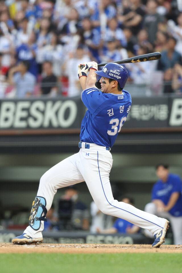 삼성 라이온즈 김영웅./삼성 라이온즈