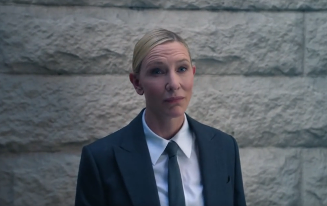 ‘오징어 게임’ 시즌 3 말미에 카메오로 등장한 할리우드 배우 케이트 블란쳇  [넷플릭스 제공]