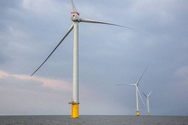 전남 신안 자은 해상풍력. 전라남도 제공