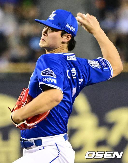 [OSEN=조은정 기자] 삼성 이호성. 2025.06.01 /cej@osen.co.kr