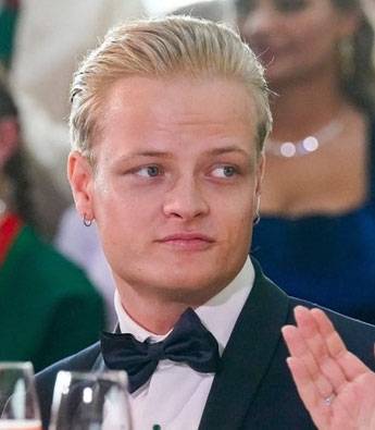 메테마리트 노르웨이 왕세자비의 아들 마리우스 보르 호이뷔. AFP 연합뉴스