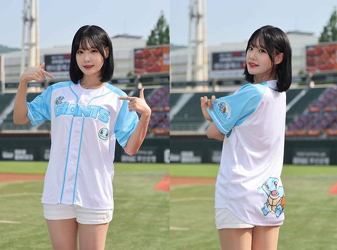 ▲ 꼬부기 유니폼 ⓒ롯데 자이언츠