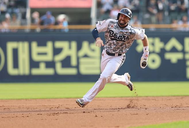 두산 베어스 외국인 타자 제이크 케이브. /사진=두산 베어스 제공