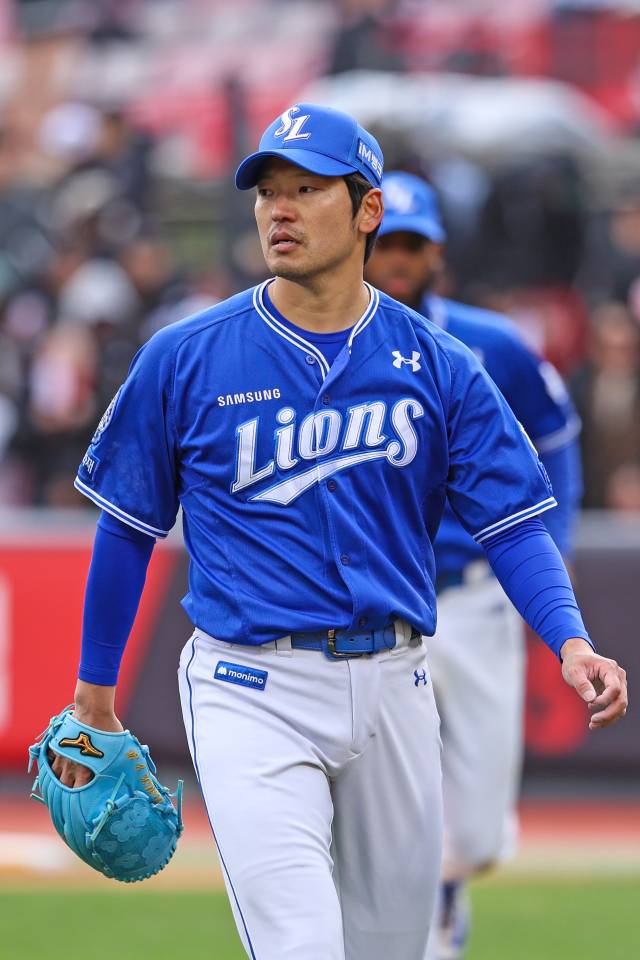 삼성 라이온즈의 백정현. 삼성 제공