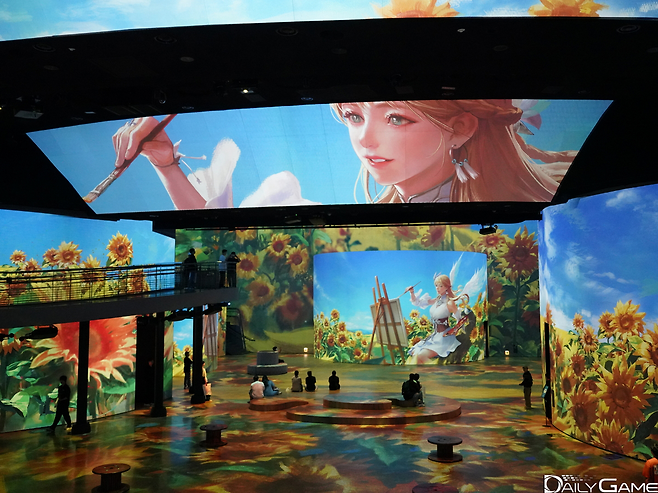 게임의 재미를 넘어 예술 작품으로서의 만족감을 선사한 미디어아트전.