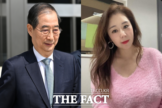 한덕수 전 국무총리(왼쪽), 방송인 오윤혜 씨. (사진=더팩트DB/오윤혜 인스타그램)