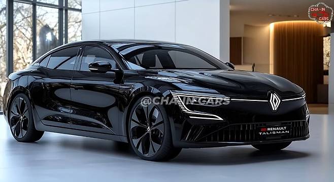 사진 : 르노 SM6 풀체인지 상상도 (출처=Cha-in Cars)