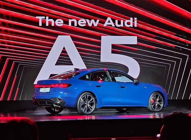 더 뉴 A5. ⓒ데일리안 정진주 기자