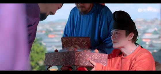 중국 드라마 ‘장안의 여지’는 열대과일 여지를 신선하게 옮기는 우여곡절에 관한 이야기다. [사진 아이치이 캡처]