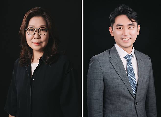 (좌) 법무법인 슈가스퀘어 박지영 대표 변호사, (우) 김철웅 변호사