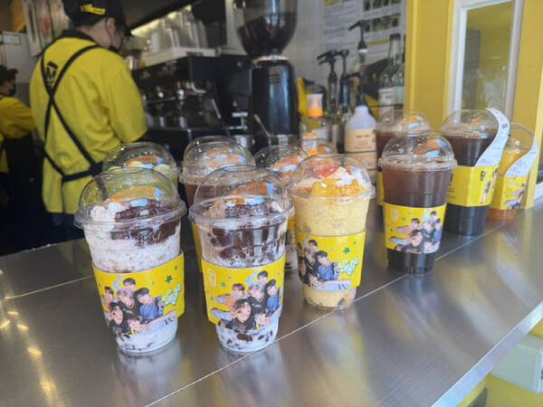 메가커피가 선보인 1인 빙수의 모습. 메가MGC커피 제공