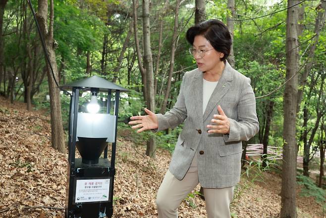 김미경 은평구청장./사진=서울 은평구청