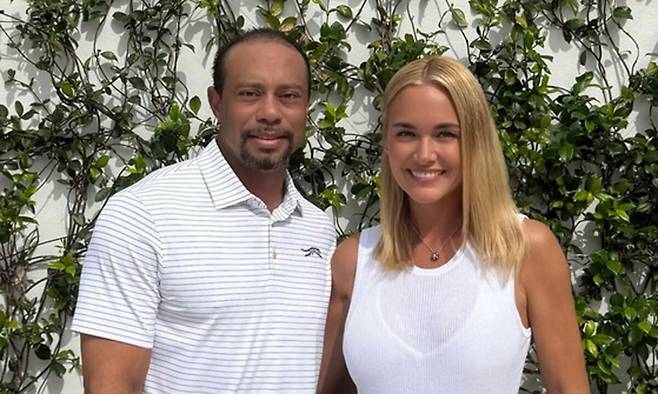 골프황제 타이거 우즈(왼쪽), 바네사 트럼프. 인스타그램 캡처