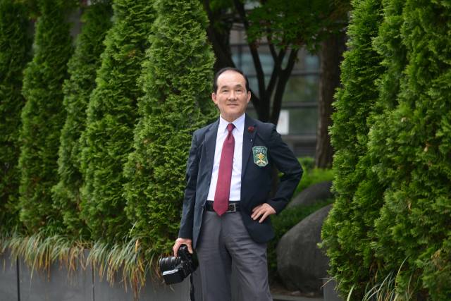 김영배 한국 10대 골프장 선정위원은 국내 약 550개 코스 중 400여 곳을 촬영했다. 권욱 기자