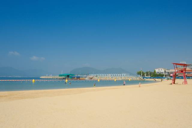 해수욕장. 사진 제공=경남도