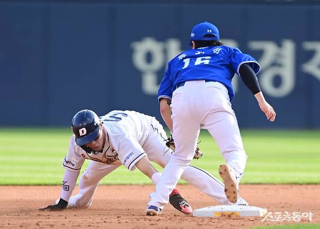 삼성-두산 경기장면. 스포츠동아 DB