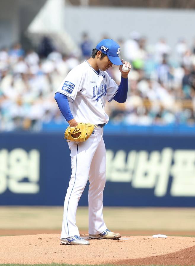 삼성 백정현. 삼성 라이온즈 제공