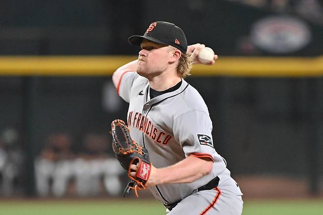 ▲ 샌프란시스코 선발 로건 웹. 10승 도전이 쉽지 않다. ⓒ연합뉴스