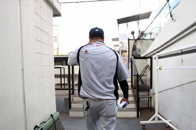 조성환 두산 베어스 감독대행. /사진=두산 베어스 제공