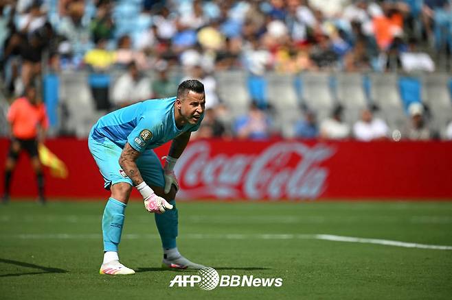 1일(한국시간) 미국 샬럿의 뱅크 오브 아메리카 스타디움에서 열린 2025 국제축구연맹(FIFA) 클럽 월드컵 16강 인터밀란전에서 무실점 경기를 치른 플루미넨시 1980년생 골키퍼 파비우. /AFPBBNews=뉴스1