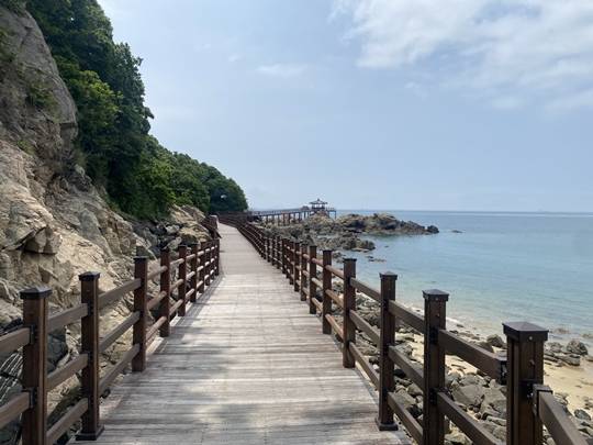 대이작도 해안데크. (사진출처 : 뉴시스)